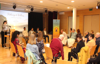 Meeting with Yoga School Leaders preparing International Day of Yoga